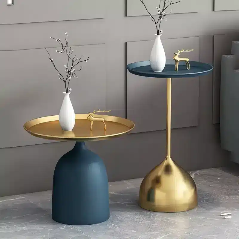 Modern Minimalist Metal Side Table