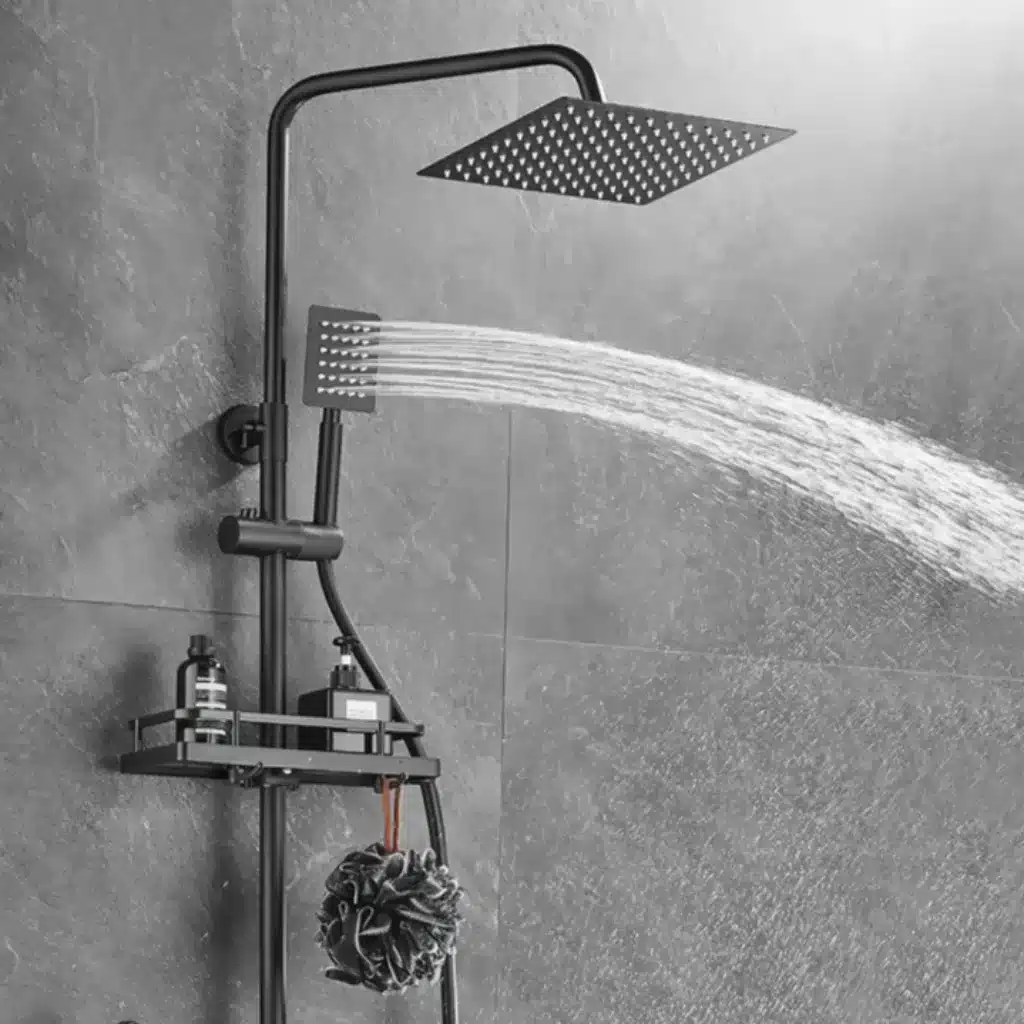 Thermostatic Digital Display Rainfall Shower Set - Eco-Friendly Hydro-Power