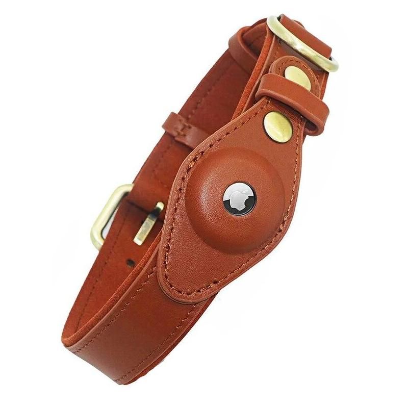 Adjustable AirTag Pet Collar with Reflective Design